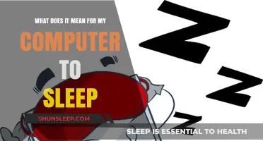 Understanding Your Computer's Sleep Mode