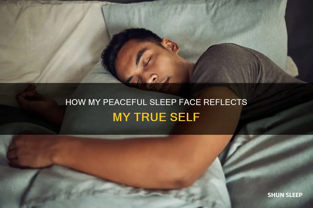 what does it mean i look peaceful whe im sleeping