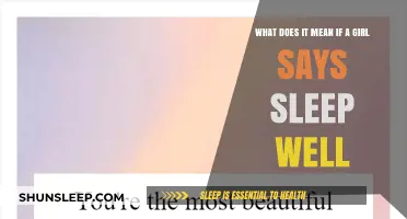 Understanding Her Goodnight: Sleep Well, Sweetheart