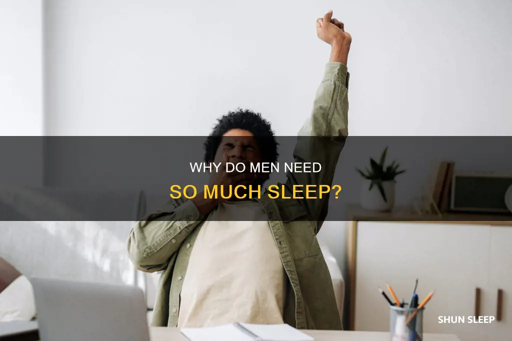 what does it mean if a guy sleeps a lot