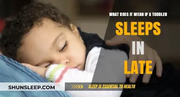 Why Do Toddlers Sleep In?