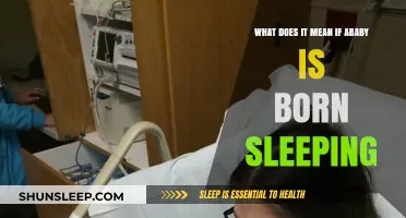 The Mystery of Babies Born Asleep