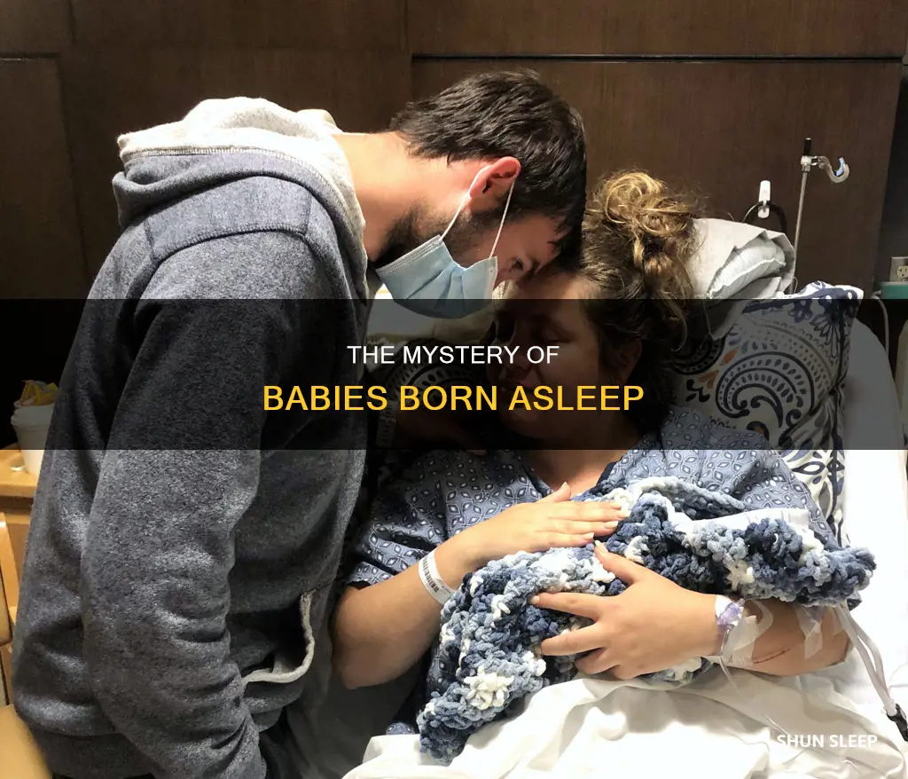 what does it mean if ababy is born sleeping