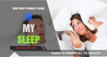 Choking in Sleep: What Does It Mean?