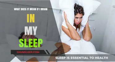 Moaning in Sleep: What Your Body is Trying to Tell You