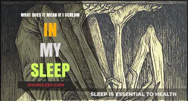 Why Do I Scream in My Sleep?