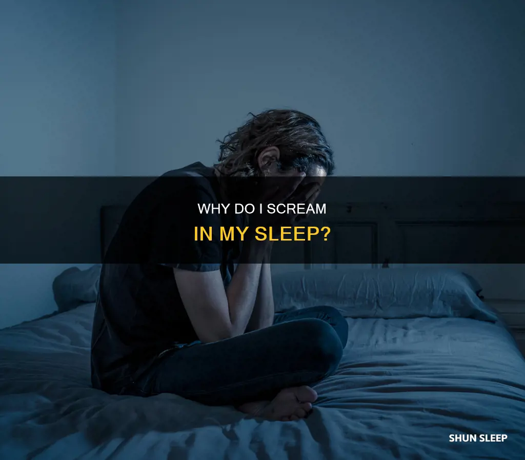 what does it mean if i scream in my sleep