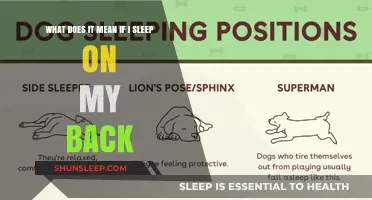 Back-Sleeping: What Does Your Sleep Position Say About You?