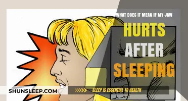 Jaw Pain After Sleep: What's the Cause?