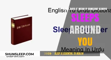 Why Do They Always Sleep Around You?