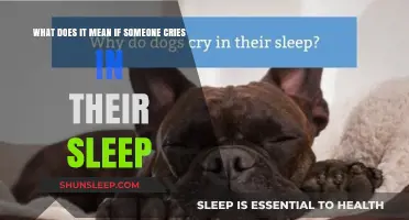 Why Do We Cry in Our Sleep?