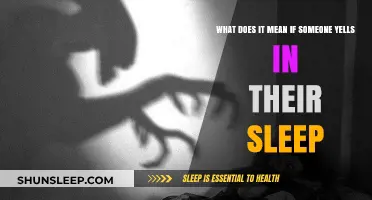 Sleep Shouting: What Does It Mean?