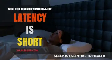 Sleep Latency: Quick to Nod or Just Plain Tired?