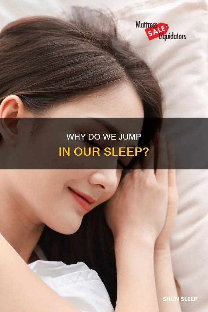 what does it mean if u jump in your sleep