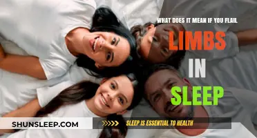 Why Do We Flail Limbs While Sleeping?