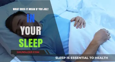 Sleep Jolt: What Your Body Is Trying to Tell You
