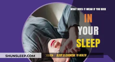 Why Do We Kick in Our Sleep?