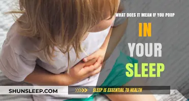 Poop in Sleep: What Does It Mean?