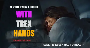 Why You Sleep with T-Rex Hands
