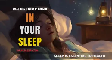 Spitting in Sleep: What Your Body is Trying to Tell You