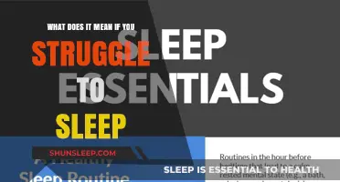 Why Can't I Sleep? Understanding Sleep Struggles