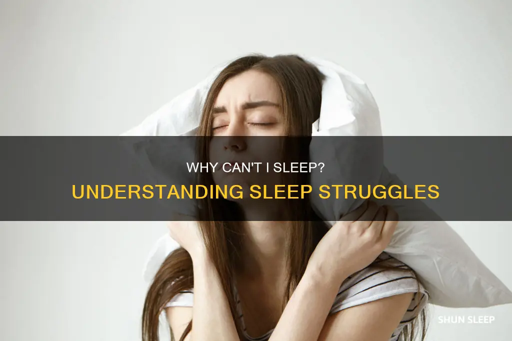 what does it mean if you struggle to sleep