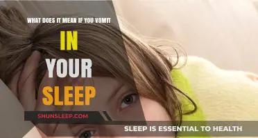 Vomiting in Sleep: What Does It Mean?