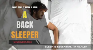 Back Sleeping: What It Says About Your Health