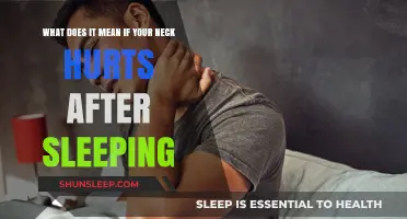 Neck Pain After Sleep: Causes and Solutions