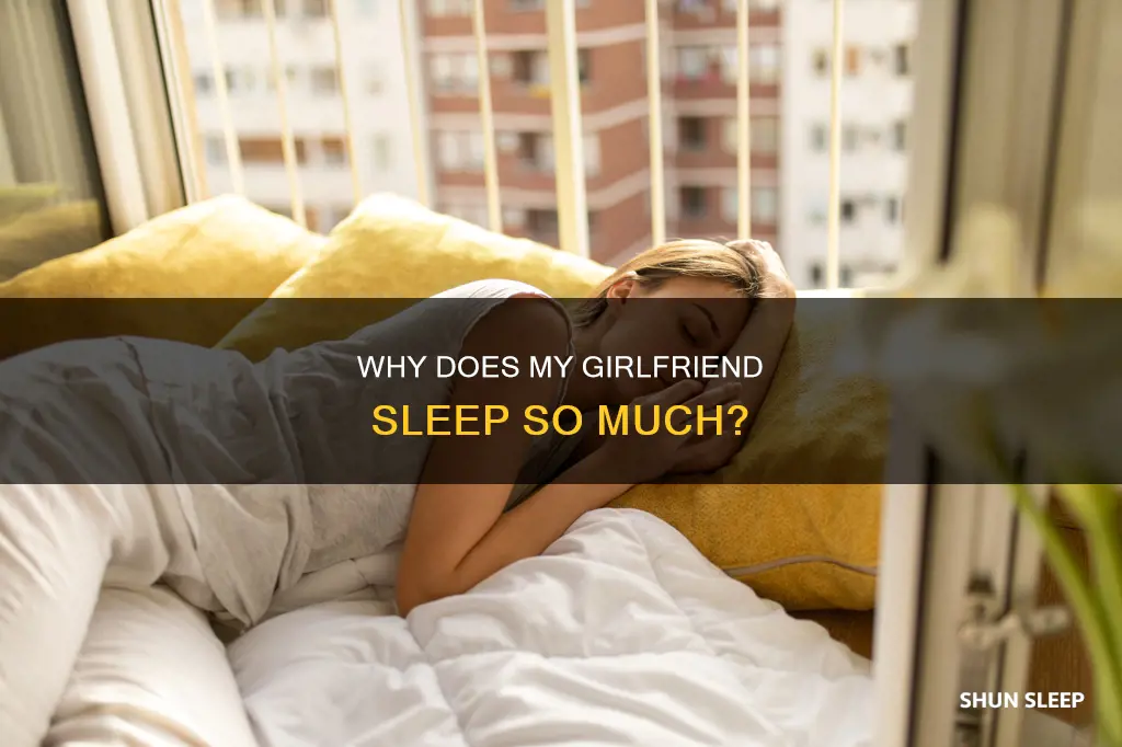 what does it mean that my girlfriend sleeps a lot