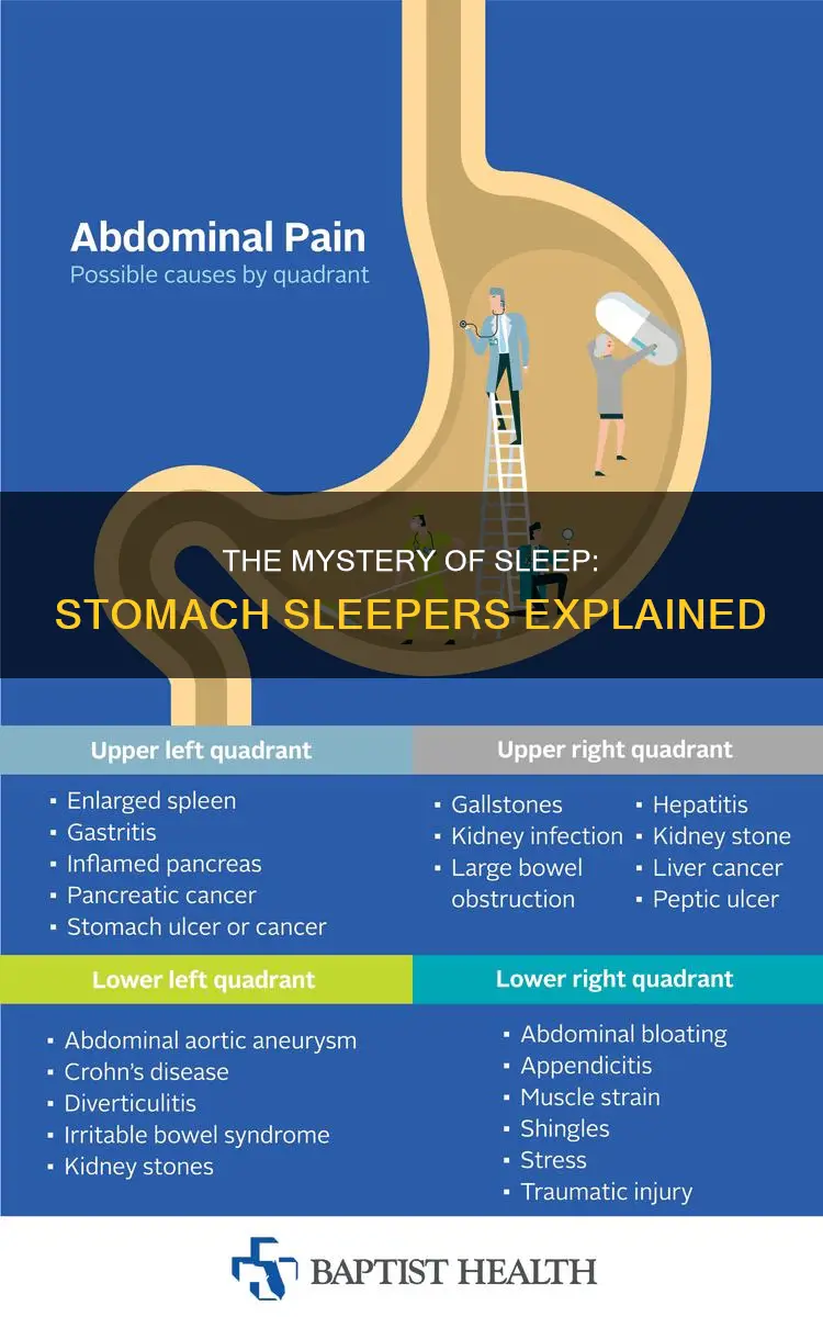 what does it mean the stomack is sleeping