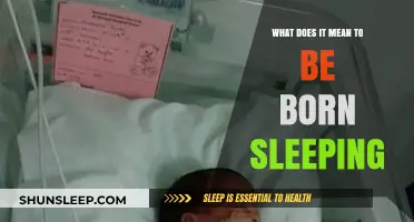 The Mystery of Being Born Asleep