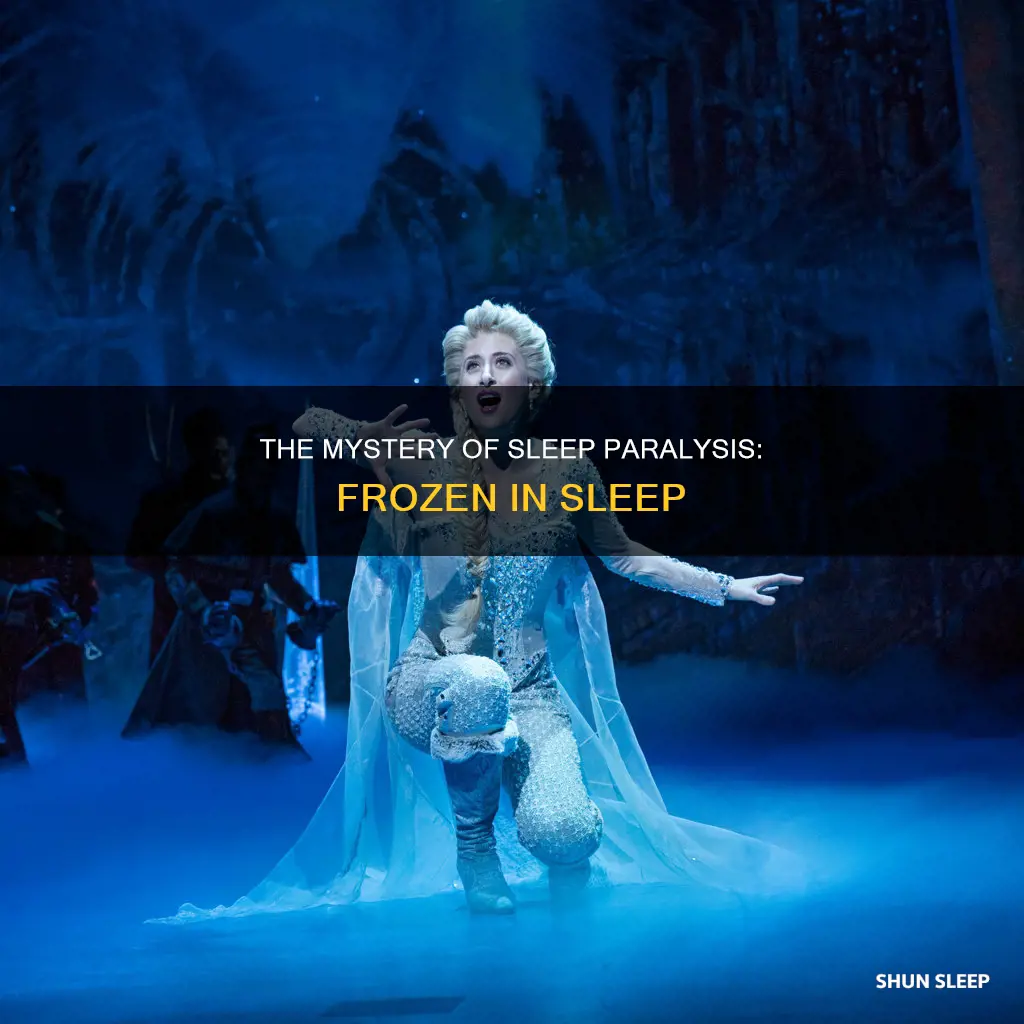 what does it mean to be frozen in sleep