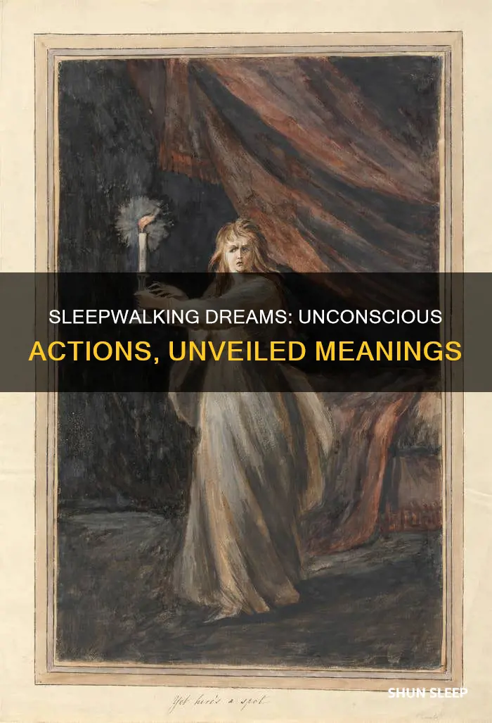 what does it mean to dream about sleeping walking