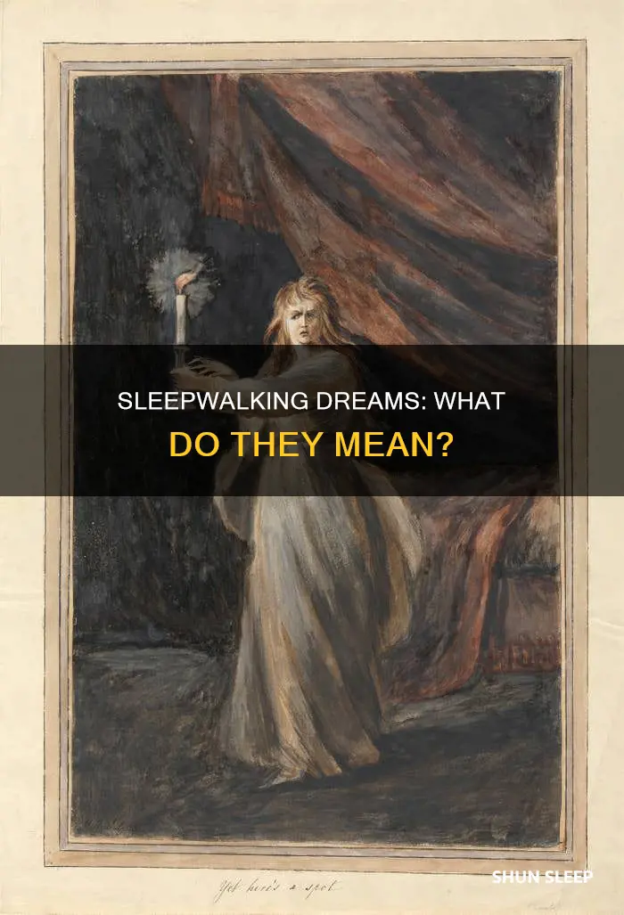 what does it mean to dream of sleep sleepwalking