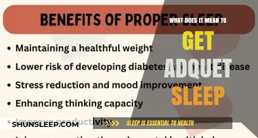 Understanding Adequate Sleep: Benefits, Duration, and Quality for Optimal Health