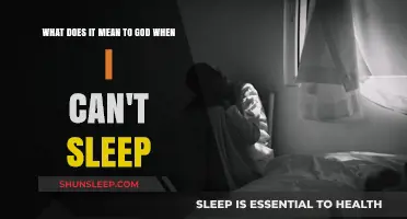 Sleepless Nights: Finding God in the Dark