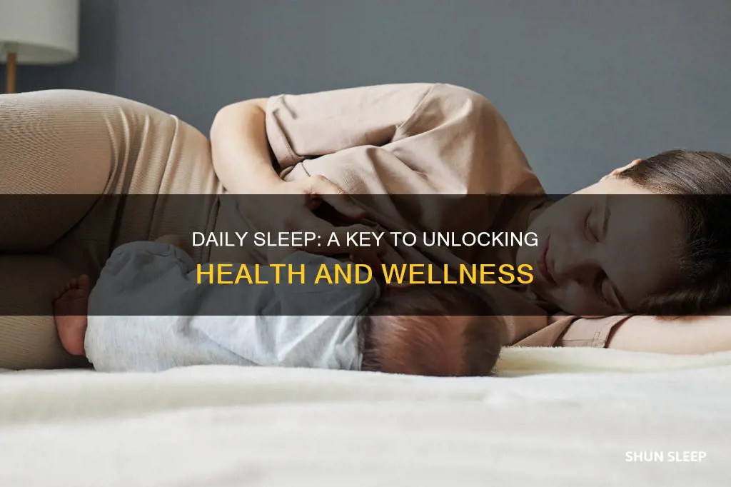 what does it mean to sleep daily