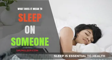 Sleeping on Someone: What Does It Really Mean?