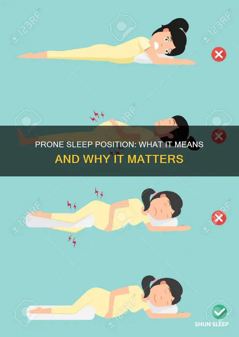 what does it mean to sleep prone