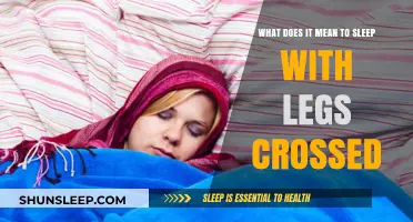 Legs Crossed While Sleeping: What Does It Mean?