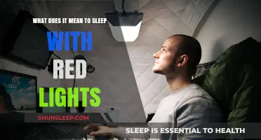 Red Lights for Sleep: Enhancing Rest and Health