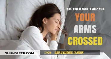 Why We Sleep With Arms Crossed