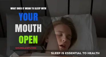 Why Do We Sleep with Mouth Open?