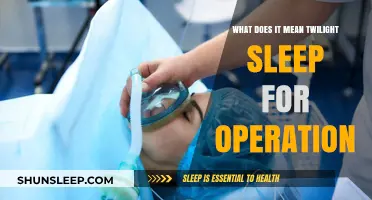 Twilight Sleep: A Calm and Comforting Operation