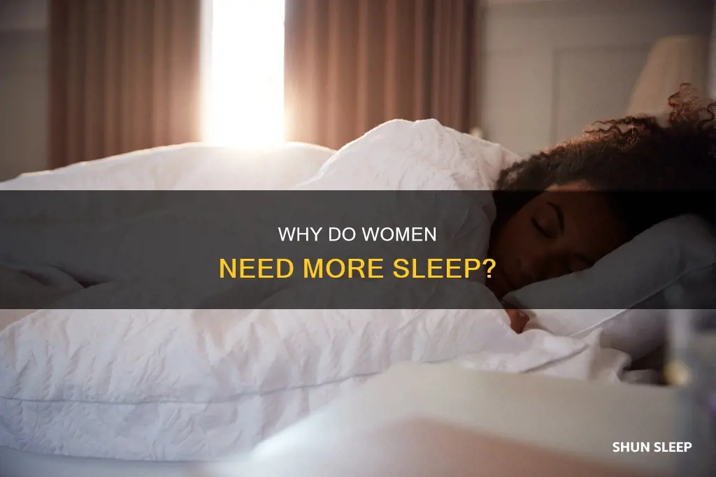 what does it mean when a female sleep a lot