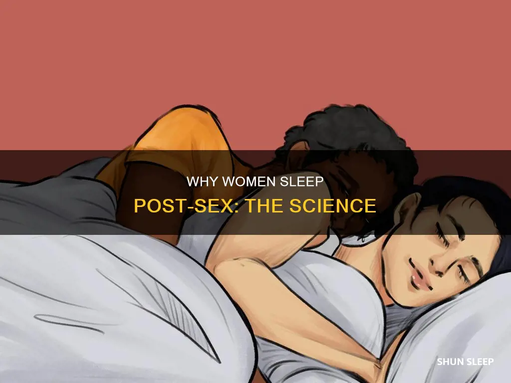 what does it mean when a girl sleeps after sex
