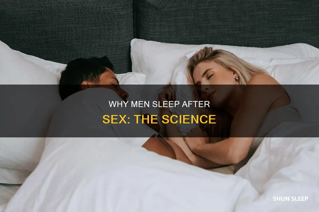 what does it mean when a man sleeps after sex