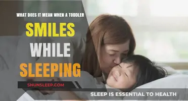 The Mystery of Toddler's Sleepy Smiles