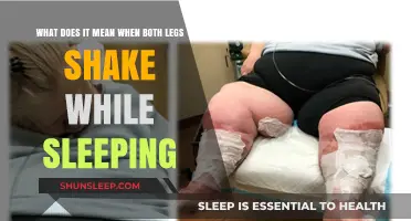 Leg Shaking While Sleeping: What Does It Mean?